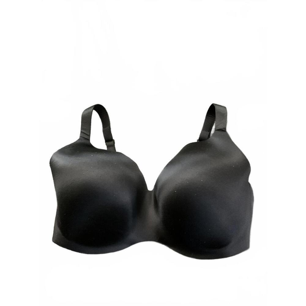 Comfortable Black Women's Bra with Adjustable Straps 40DD